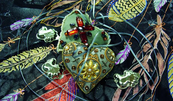 Vyšívání korálky