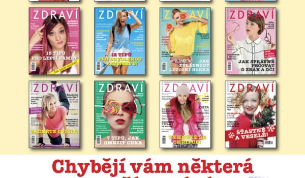 Objednejte si kompletní ročník 2019 časopisu Zdraví!