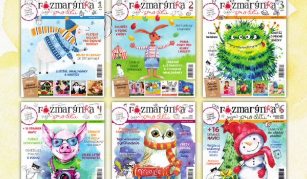 Objednejte si kompletní ročník 2019 časopisu Rozmarýnka!