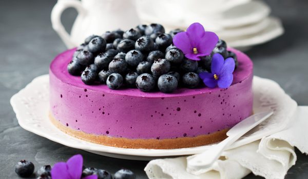 Svěží cheesecake s ovocem