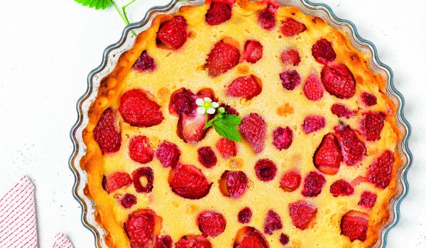 Francouzský jahodový koláč