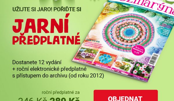 Pořiďte si akční jarní předplatné!
