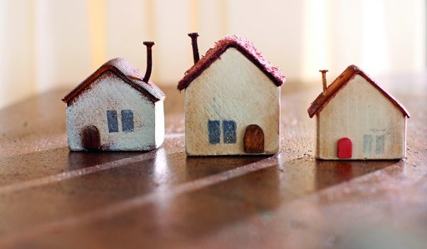 Mini domečky ze dřeva