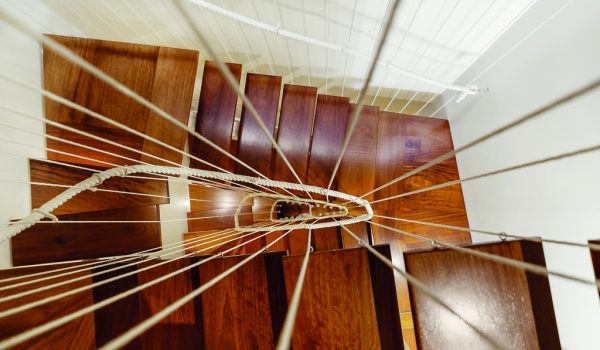 Zábradlí z provazu