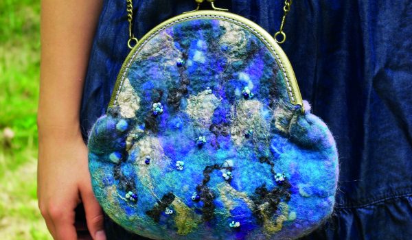 Mokré filcování na šabloně