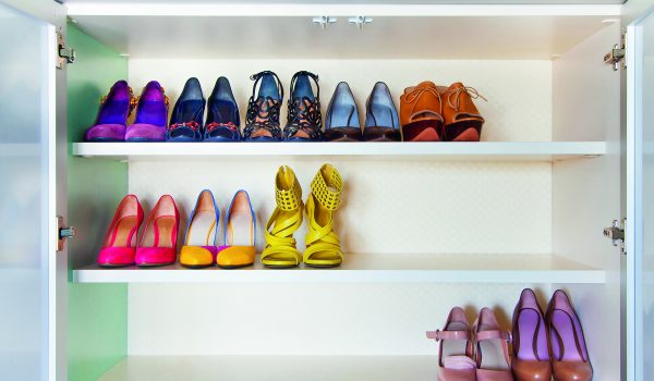 Místo pro ukládání obuvi