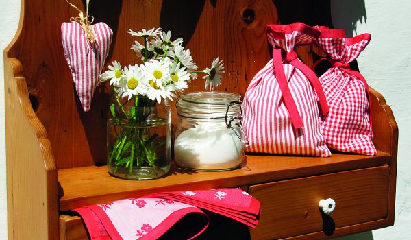 Textil ve venkovském stylu