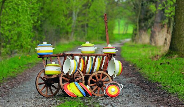 Krása smaltovaného nádobí