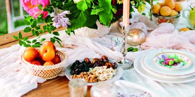 Prostřete si v zahradě!