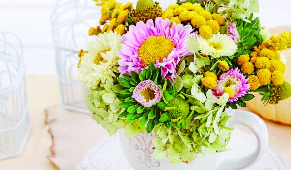 Aranžmá v hrnečku