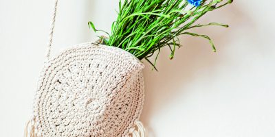 Háčkovaná kabelka