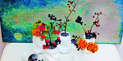 Vázičky z plechovek