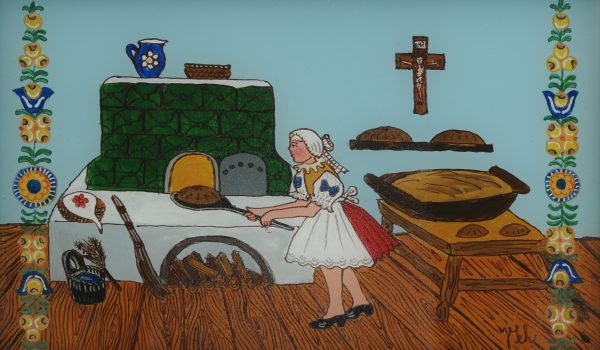 Janka Schmidtová: V podmalbě na sklo si libuji