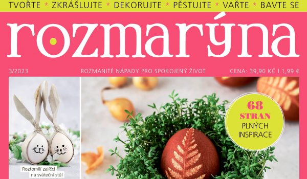 Přivítejte jaro s březnovou Rozmarýnou