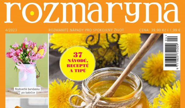 Tvořte a bavte se s dubnovou Rozmarýnou