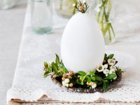Věneček pod vajíčko ozdobí stůl i svatební tabuli
