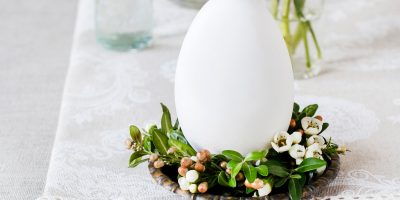 Věneček pod vajíčko ozdobí stůl i svatební tabuli