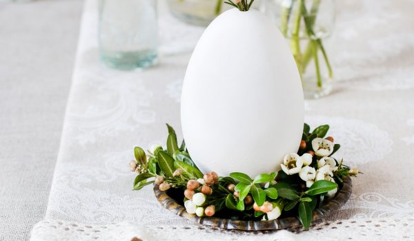 Věneček pod vajíčko ozdobí stůl i svatební tabuli