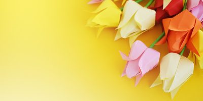 Origami tulipány pro radost