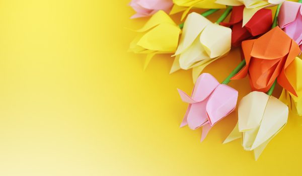 Origami tulipány pro radost