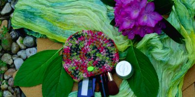 Háčkovaná taštička z trička